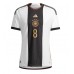Cheap Germany Leon Goretzka #8 Home Football Shirt World Cup 2022 Short Sleeve